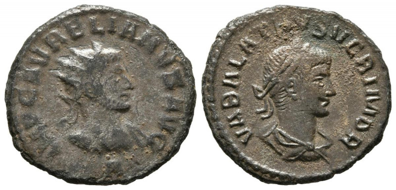 AURELIANO y VABALATO. Antoniniano. (Ae. 2,96g/21mm). 270-272 d.C. Antioquía. (RI...