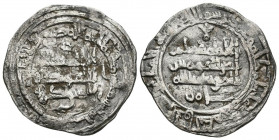CALIFATO DE CORDOBA, Hisham II al-Muayyad. Dirham. (Ar. 3,53g/24mm). 382H. Al-Andalus. (Vives 515; Frochoso 382.63d). Citando a Amir en II.A. MBC.
