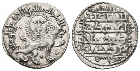 DINASTIA SELUCIDA DEL RUM, Ghiyas al-Din Kaykhusraw II (634-644H). Dirham. (Ar. 2,93g/23mm). 639H. Siwas. (Album 1218). EBC.