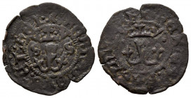 REYES CATOLICOS (1474-1504). Blanca. (Ae. 1,22g/20mm). Sevilla. (Cal-2019-44). MBC+.