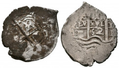 FERNANDO VI (1746-1759). 1 Real (Ar. 2,94g/20mm). 1752. Potosí Q. (Cal-2019-221). RC/BC.
