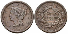 ESTADOS UNIDOS. 1 Large Cents (Ae. 10,77g/28mm). 1856. Philadelphia. (Km#45). MBC.