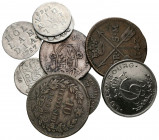 MUDIAL. Lote compuesto por 10 monedas de los países: Angola, Holanda, Luxemburgo, Suecia y Vaticano. Diferentes fechas y valores. MBC-/MBC+. A EXAMINA...