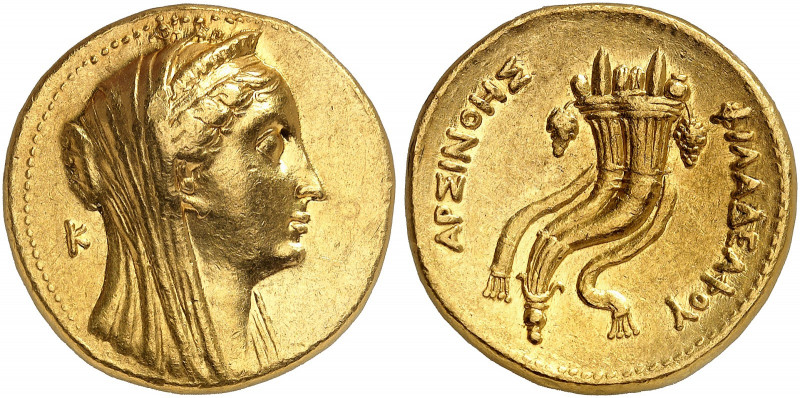 GRIECHISCHE MÜNZEN. PTOLEMÄERREICH. Ptolemaios II. Philadelphos, 283 - 246 v. Ch...
