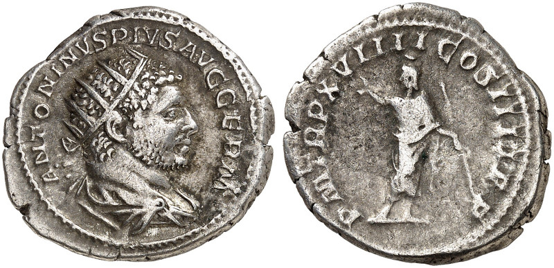 RÖMISCHE MÜNZEN. RÖMISCHE KAISERZEIT. Caracalla, 198 - 217. 
Antoninian. Rev. S...