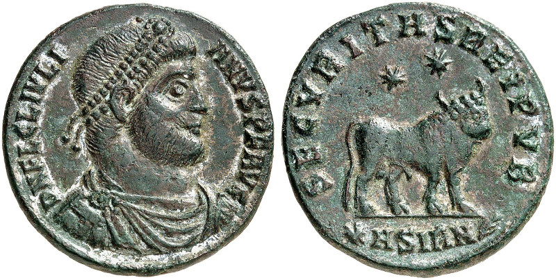 RÖMISCHE MÜNZEN. RÖMISCHE KAISERZEIT. Iulianus II. Apostata, 360 - 363. 
Doppel...