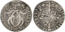 EUROPA. DÄNEMARK. Christian V., 1670-1699. 
Krone / 4 Mark 1691.
Dav. 3642, Hede 90 A ss