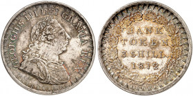 EUROPA. ENGLAND. George III., 1760-1820. 
Bank Token 3 Shilling 1812.
S. 3770 vz