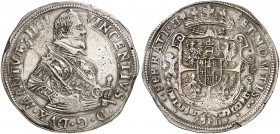 EUROPA. ITALIEN. Mantua. Vincenco I. Gonzaga, 1587-1612. 
Ducatone zu 12 Bianchi o. J.
Dav. 8296 R ! ss