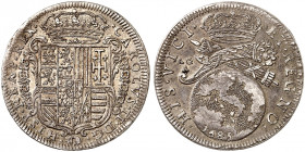 EUROPA. ITALIEN. Neapel. Karl II. von Spanien, 1674-1700. 
Tari 1685, Neapel.
Fabrizi 298.4 Rdf., ss - vz
