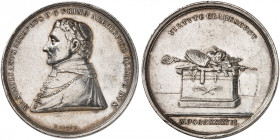 OLMÜTZ. Bistum. Maximilian II. Joseph von Somerau Beeckh, 1837-1853. 
Silbermedaille 1837 (von J. Schön, 34,8 mm), auf den gleichen Anlaß wie vorher....