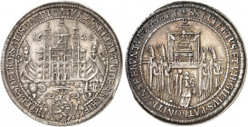 SALZBURG. Erzbistum. Paris, Graf von Lodron, 1619-1653. 
Taler 1628, auf die Domweihe.
Dav. 3499, Pr. 1166, Zöttl 1437 ss+