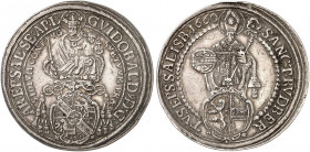 SALZBURG. Erzbistum. Guidobald, Graf von Thun und Hohenstein, 1654-1668. 
Taler 1660.
Dav. 3505, Pr. 1477, Zöttl 1798 kl. Rdf., ss
