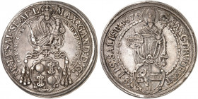 SALZBURG. Erzbistum. Max Gandolph, Graf von Küenburg, 1668-1687. 
Taler 1670.
Dav. 3508, Pr. 1654, Zöttl 1994 kl. Hksp., ss