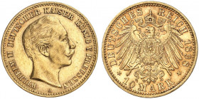 PREUSSEN. Wilhelm II., 1888-1918. J. 251, EPA 10/41. 
Ein zweites Exemplar.
vz - St