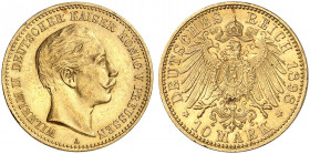 PREUSSEN. Wilhelm II., 1888-1918. J. 251, EPA 10/41. 
Ein drittes Exemplar.
f. St