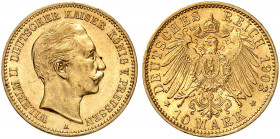 PREUSSEN. Wilhelm II., 1888-1918. J. 251, EPA 10/41. 
Ein zweites Exemplar.
vz - St