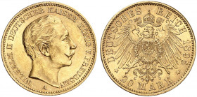 PREUSSEN. Wilhelm II., 1888-1918. J. 252, EPA 20/35. 
Ein zweites Exemplar.
f. St