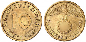 J. 364, EPA 34. 
10 Reichspfennig 1936 G.
R ! vz