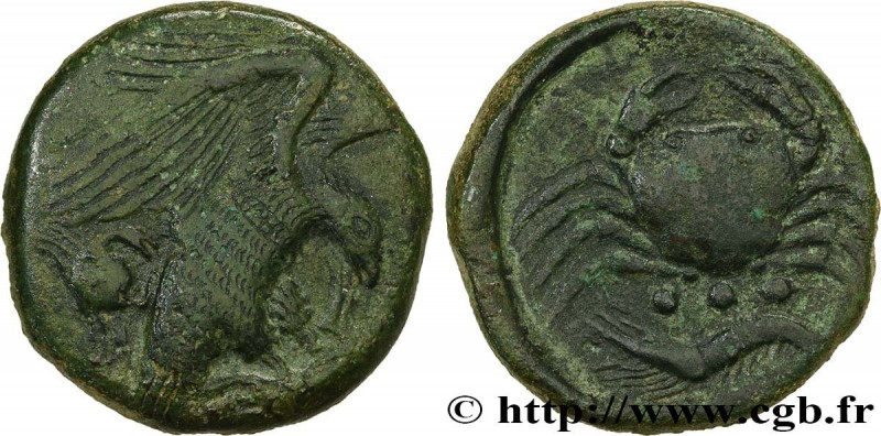 SICILY - AKRAGAS
Type : Tetras 
Date : c. 420-406 AC. 
Mint name / Town : Agrige...