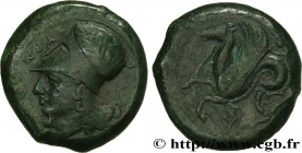 SICILY - SYRACUSE
Type : Litra 
Date : c. 400-367 AC. 
Mint name / Town : Syracuse, Sicile 
Metal : bronze 
Diameter : 19,5  mm
Orientation dies : 9  ...
