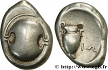 BEOTIA - THEBES
Type : Statère 
Date : c. 368-364 AC. 
Mint name / Town : Thèbes 
Metal : silver 
Diameter : 24  mm
Orientation dies : 12  h.
Weight :...