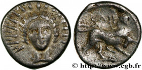 ARCADIA - KLEITOR
Type : Triobole 
Date : c. 330-260 AC. 
Mint name / Town : Arcadie, Kleitor 
Metal : silver 
Diameter : 15,5  mm
Orientation dies : ...