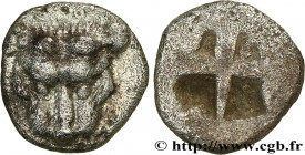TAURIC CHERSONESE - PANTICAPEUM
Type : Obole 
Date : c. 470-460 AC. 
Mint name / Town : Panticapée, Chersonèse Taurique 
Metal : silver 
Diameter : 8,...
