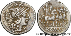 VARGUNTEIA
Type : Denier 
Date : 130 AC. 
Mint name / Town : Rome 
Metal : silver 
Millesimal fineness : 950  ‰
Diameter : 20,5  mm
Orientation dies :...