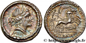 JUNIA
Type : Denier 
Date : 91 AC. 
Mint name / Town : Rome 
Metal : silver 
Millesimal fineness : 950  ‰
Diameter : 19  mm
Orientation dies : 11  h.
...