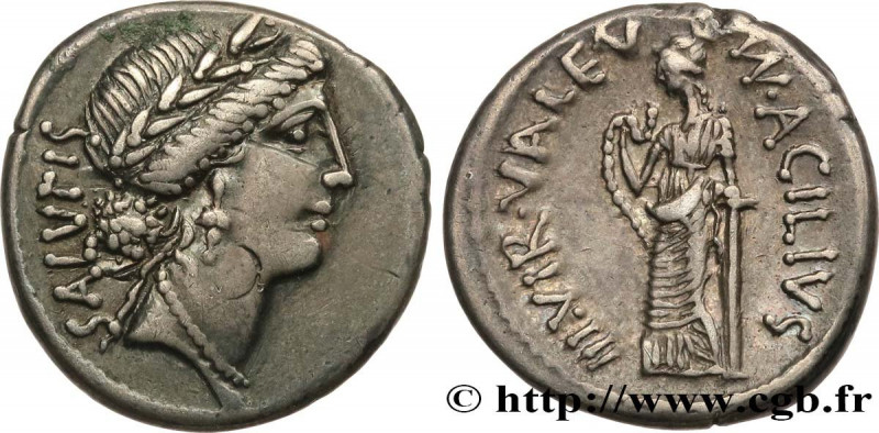 ACILIA
Type : Denier 
Date : 49 AC. 
Mint name / Town : Grèce ou Illyrie 
Metal ...