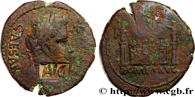 AUGUSTUS
Type : As 
Date : c. 7-3 AC. 
Mint name / Town : Lyon 
Metal : copper 
...
