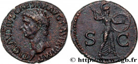 CLAUDIUS
Type : As 
Date : 42 
Mint name / Town : Rome 
Metal : copper 
Diameter : 27,5  mm
Orientation dies : 6  h.
Weight : 12,32  g.
Obverse legend...