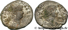 NERO
Type : Tétradrachme 
Date : an 12 
Mint name / Town : Alexandrie, Égypte 
Metal : billon 
Millesimal fineness : 150  ‰
Diameter : 23  mm
Orientat...