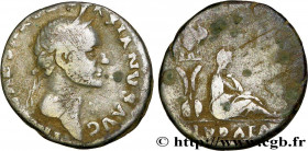 VESPASIAN
Type : Denier 
Date : 70 
Mint name / Town : Rome 
Metal : silver 
Millesimal fineness : 900  ‰
Diameter : 17  mm
Orientation dies : 6  h.
W...
