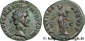 NERVA
Type : As 
Date : janvier - septembre 
Mint name / Town : Rome 
Metal : copper 
Diameter : 26,5  mm
Orientation dies : 7  h.
Weight : 10,57  g.
...