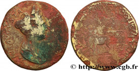 MARCIANA
Type : Sesterce 
Date : 112 
Mint name / Town : Rome 
Metal : copper 
Millesimal fineness : 900  ‰
Diameter : 33  mm
Orientation dies : 7  h....