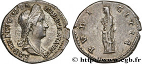 SABINA
Type : Denier 
Date : 131 
Mint name / Town : Rome 
Metal : silver 
Millesimal fineness : 900  ‰
Diameter : 17  mm
Orientation dies : 6  h.
Wei...