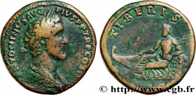 ANTONINUS PIUS
Type : Sesterce 
Date : 140 
Mint name / Town : Rome 
Metal : copper 
Diameter : 33,5  mm
Orientation dies : 1  h.
Weight : 27,03  g.
R...