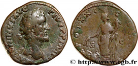 ANTONINUS PIUS
Type : Sesterce 
Date : 157-158 
Mint name / Town : Rome 
Metal : copper 
Diameter : 30,5  mm
Orientation dies : 12  h.
Weight : 26,41 ...