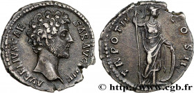 MARCUS AURELIUS
Type : Denier 
Date : 148 
Mint name / Town : Rome 
Metal : silver 
Millesimal fineness : 850  ‰
Diameter : 18  mm
Orientation dies : ...