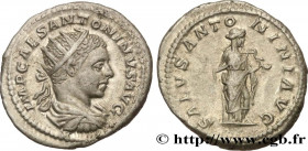 ELAGABALUS
Type : Antoninien 
Date : août - décembre 
Date : 218 
Mint name / Town : Rome 
Metal : silver 
Millesimal fineness : 500  ‰
Diameter : 23 ...