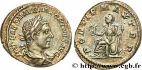 ELAGABALUS
Type : Denier 
Date : août - décembre 
Date : 218 
Mint name / Town : Rome 
Metal : silver 
Millesimal fineness : 500  ‰
Diameter : 19  mm
...