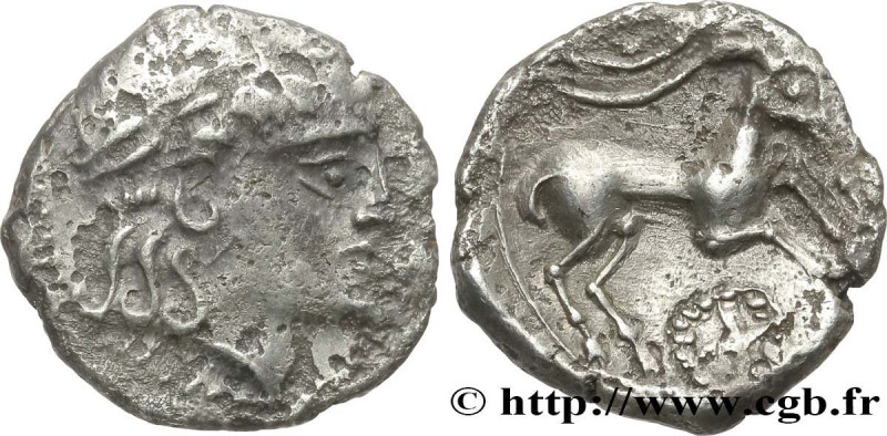 GALLIA - ALLOBROGES (Dauphiné area)
Type : Drachme au bouquetin aux longues corn...