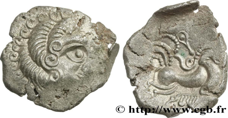 CORIOSOLITÆ (Area of Corseul, Cotes d'Armor)
Type : Statère de billon, classe II...