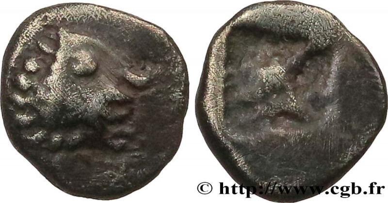 MASSALIA - MARSEILLE
Type : Hémiobole à la tête de lion, à droite 
Date : c. 490...