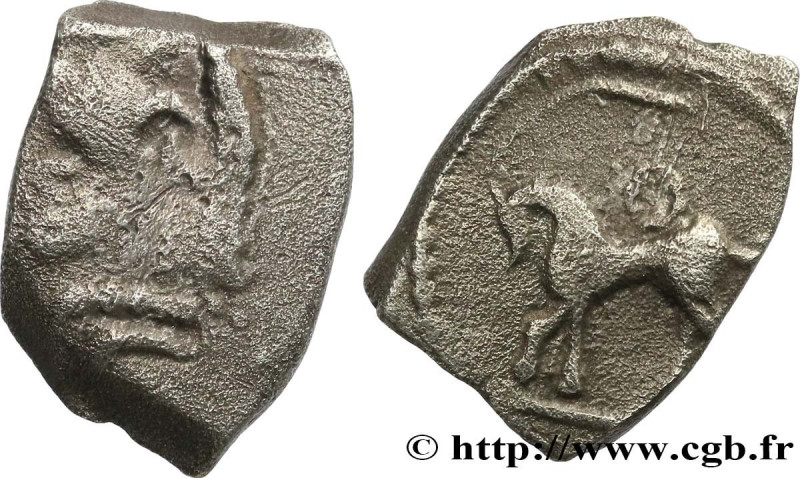GALLIA - SOUTH WESTERN GAUL - RUTENI (Area of Rodez)
Type : Drachme “au cheval” ...
