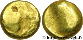 SENONES (Area of Sens)
Type : Statère globulaire ou flan de statère d’or 
Date : c. 100-80 AC. 
Metal : gold 
Diameter : 14  mm
Weight : 7,52  g.
Rari...