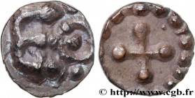 UNSPECIFIED MINT
Type : Denier, EO à la croix 
Date : VIIIe siècle 
Date : s.d. 
Mint name / Town : indéterminé 
Metal : silver 
Diameter : 11,5  mm
W...