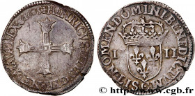 HENRY IV
Type : Quart d'écu, croix bâtonnée et couronnée de face 
Date : 1605 
Mint name / Town : Saint-Lô 
Quantity minted : 171241 
Metal : silver 
...